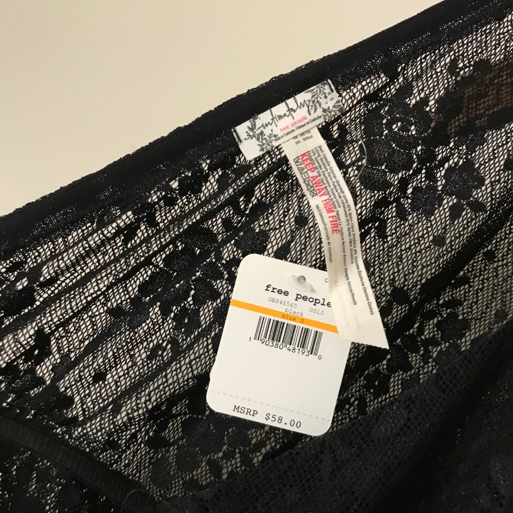 Free People Lace All Day Thong Bodysuit - Picture 8 of 8